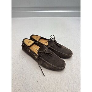 The Original Car Shoe KUD 006 Shoes Mens 8.5 Brown Suede Driving Moccasins